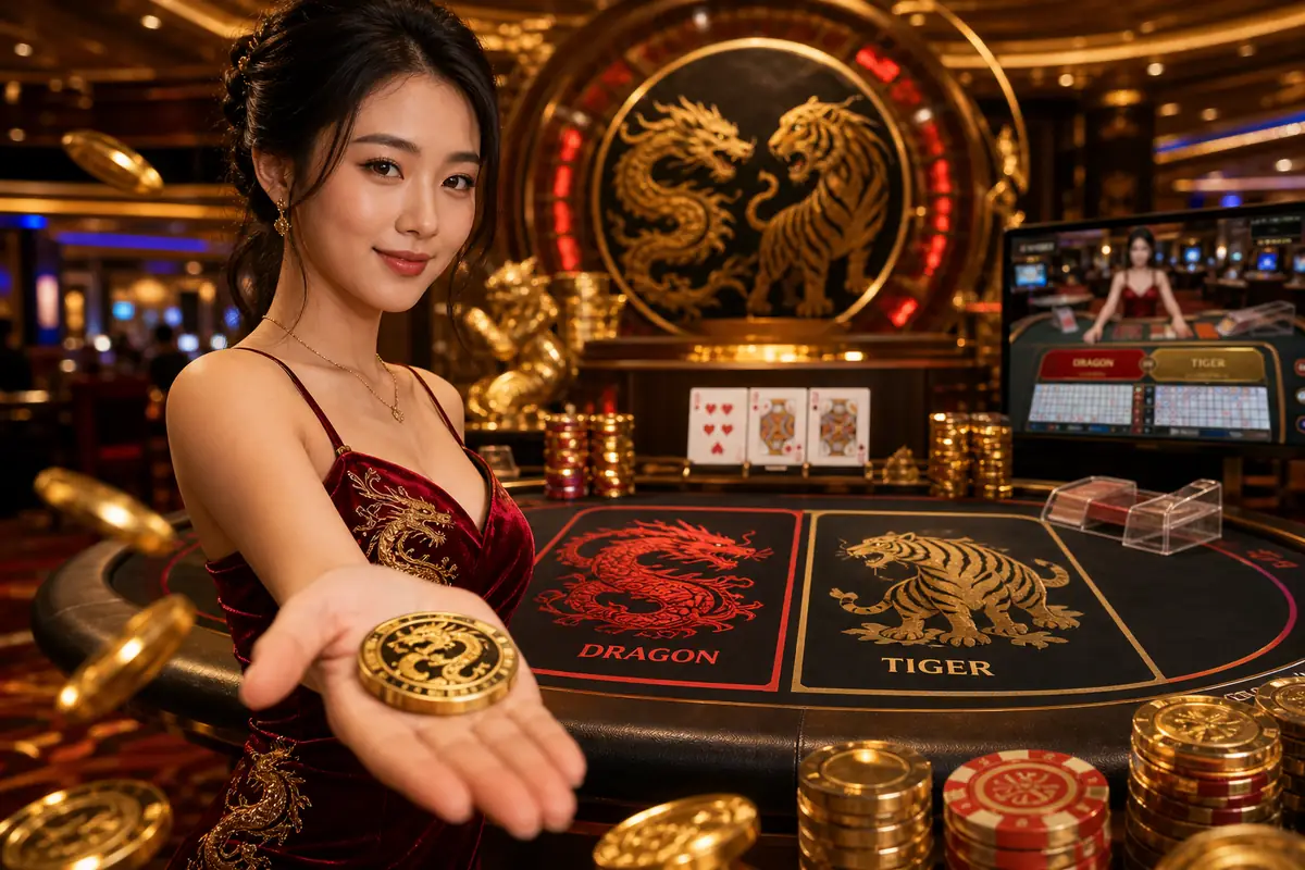 no5 တိုက်ရိုက် Baccarat Dragon Tiger ကာစီနို